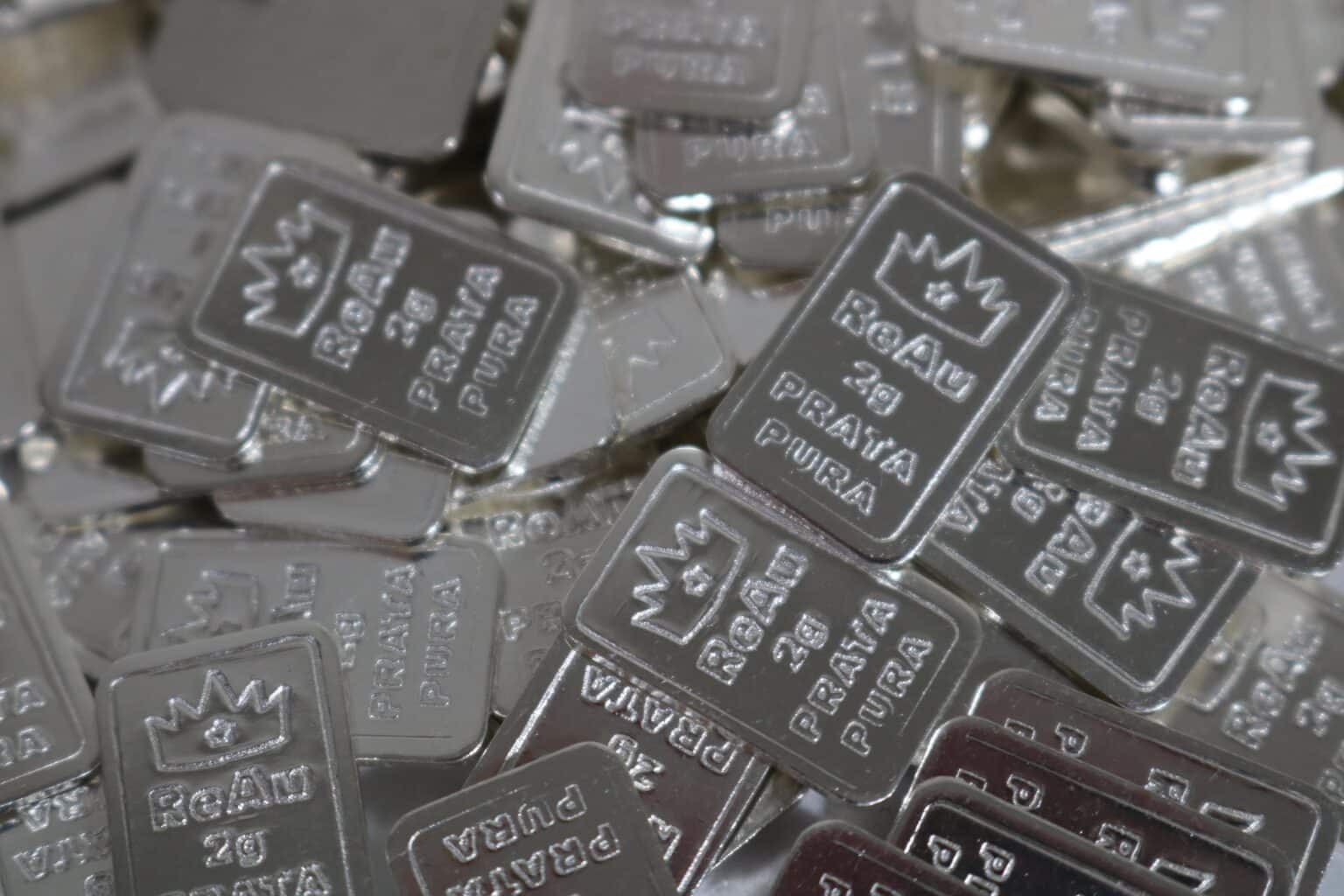 Lâmina de 2g de Prata 99,9% [R$ 8,84 o grama á vista] - Morganti's Metais