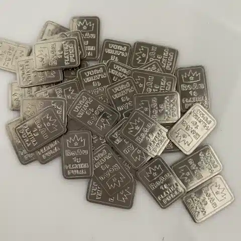 Lâmina de 1g - Platina 999