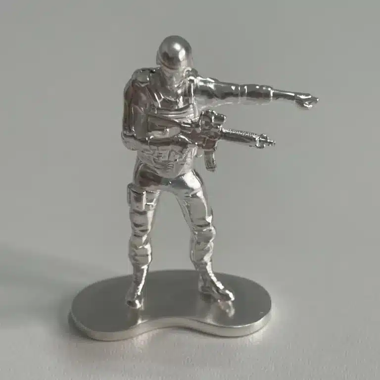 Soldado em Prata 999 - N05 / 30g - 34g