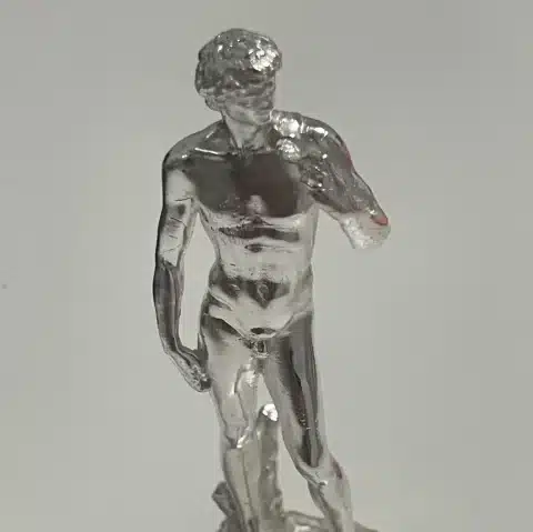 Davi de Michelangelo em Prata 999 - 49g
