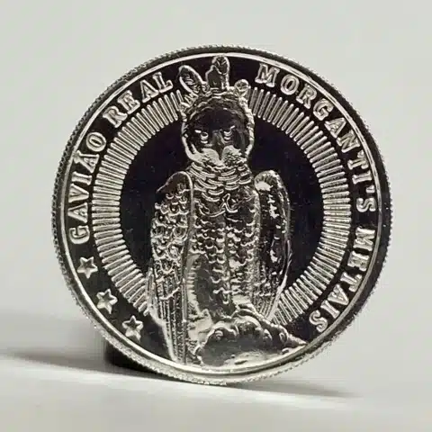 Moeda Gavião Real – 1 oz / 31,1g PRATA 999