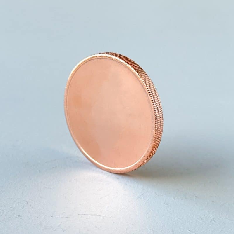 Moeda Lisa – 1 oz / 31,1g COBRE 999