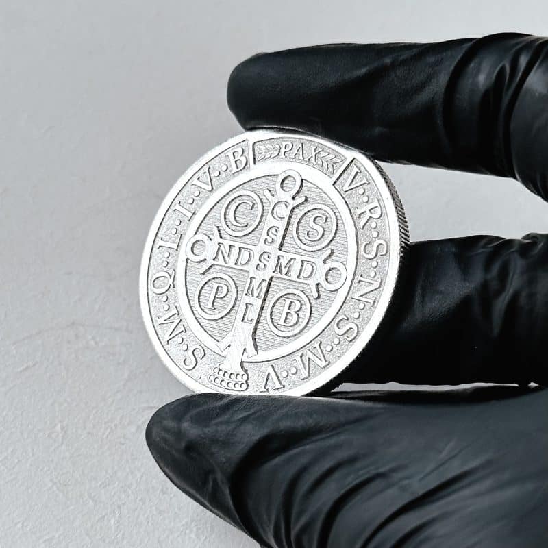 Medalha São Bento – 1 Oz / 31,1g Prata 999
