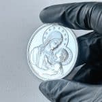 Medalha Mãe Santíssima / Ave Maria Latim – 1 oz / 31,1g PRATA 999