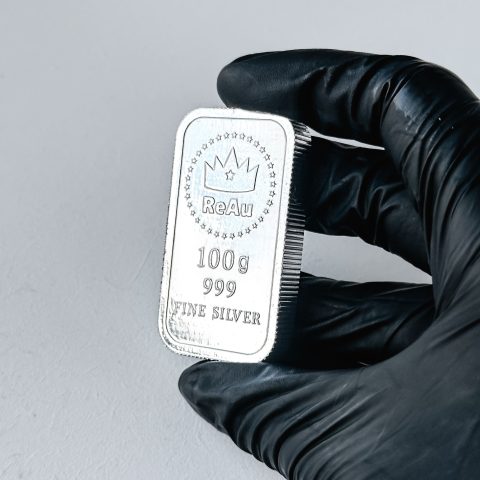 Barra de 100g REAU - Prata 999