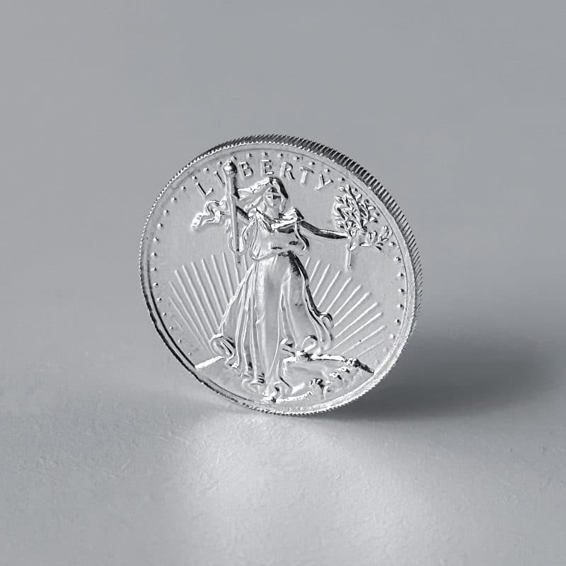 Moeda Liberty 1/2 Oz - 15.55g Prata 999