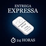 ?⚡ Barra de 100g de Prata 999 - Entrega em 24h - Apenas São Paulo capital