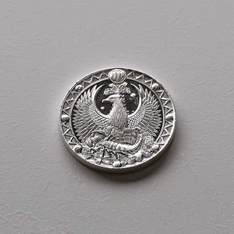 Medalha Signo Escorpião  – 1/2 oz – 15.55g PRATA 999