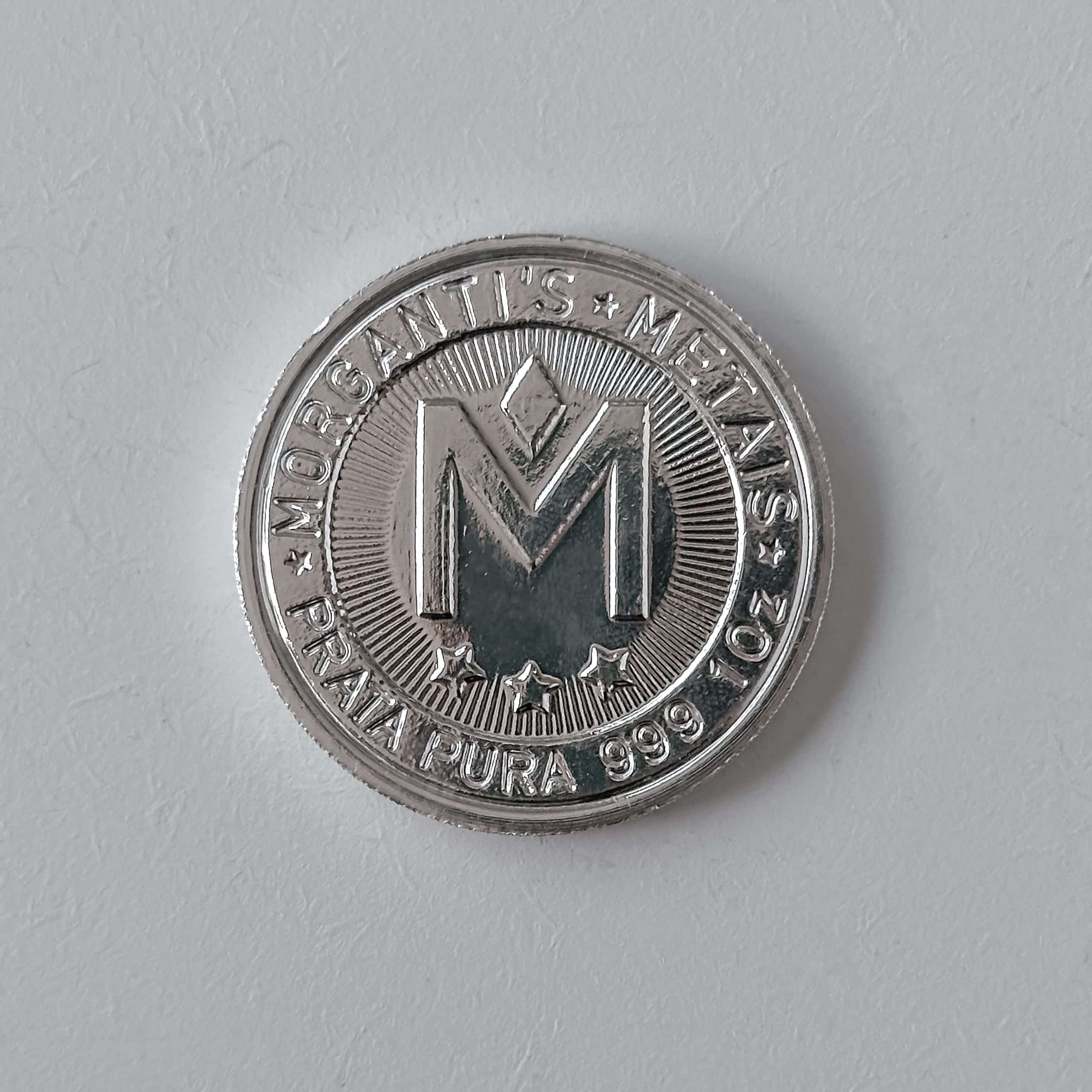 Moeda Face da Lua – 1 Oz / 31g Prata 999