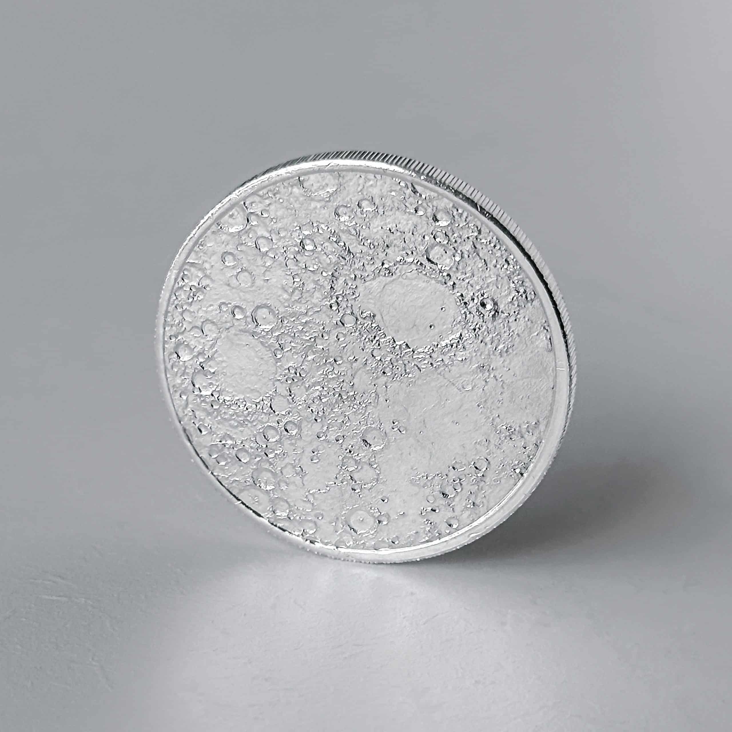 Moeda Face da Lua – 1 Oz / 31g Prata 999