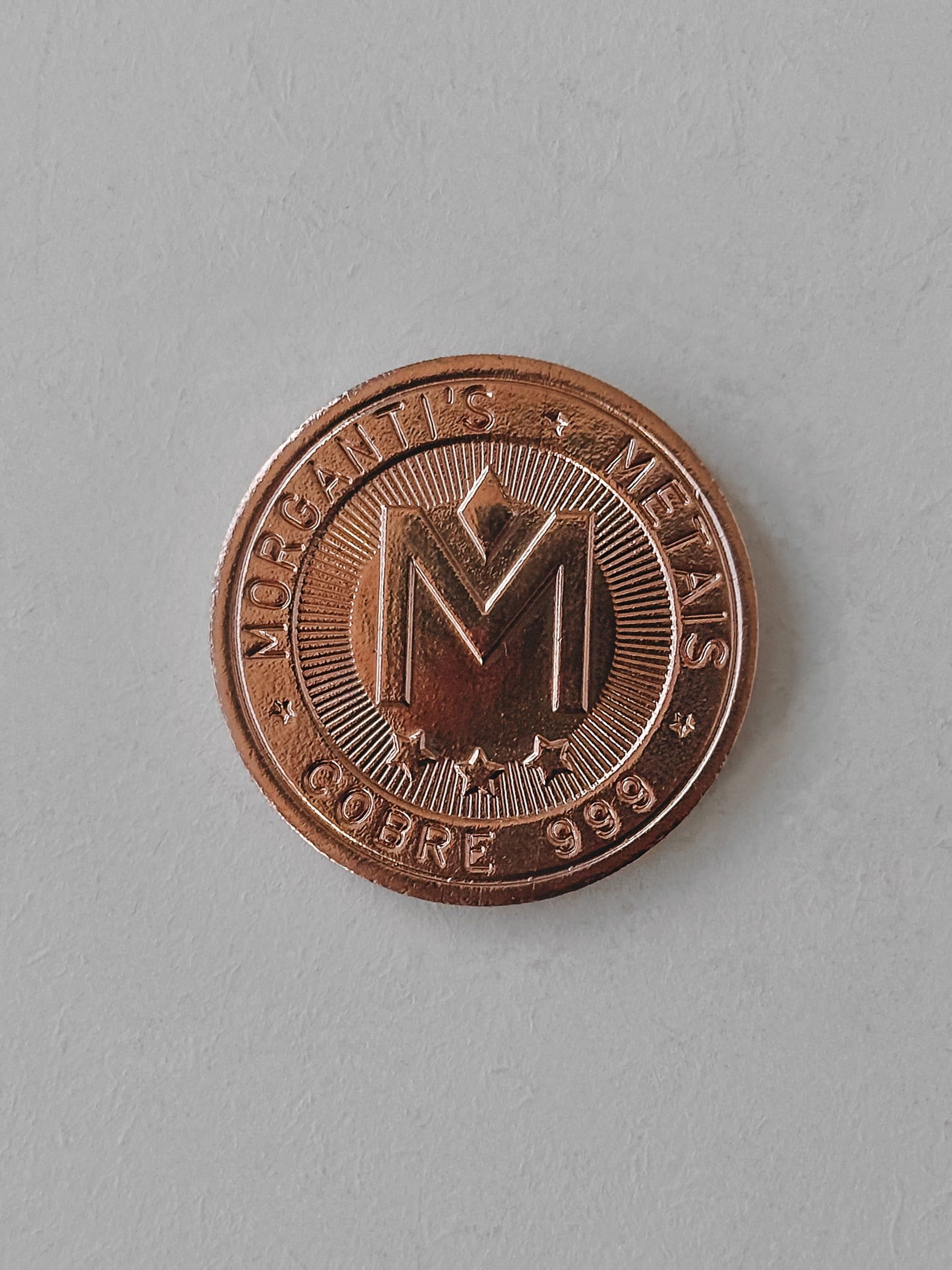 Moeda Face da Lua – 30g Cobre 999