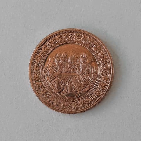 Medalha Santa Ceia – 30g COBRE 999