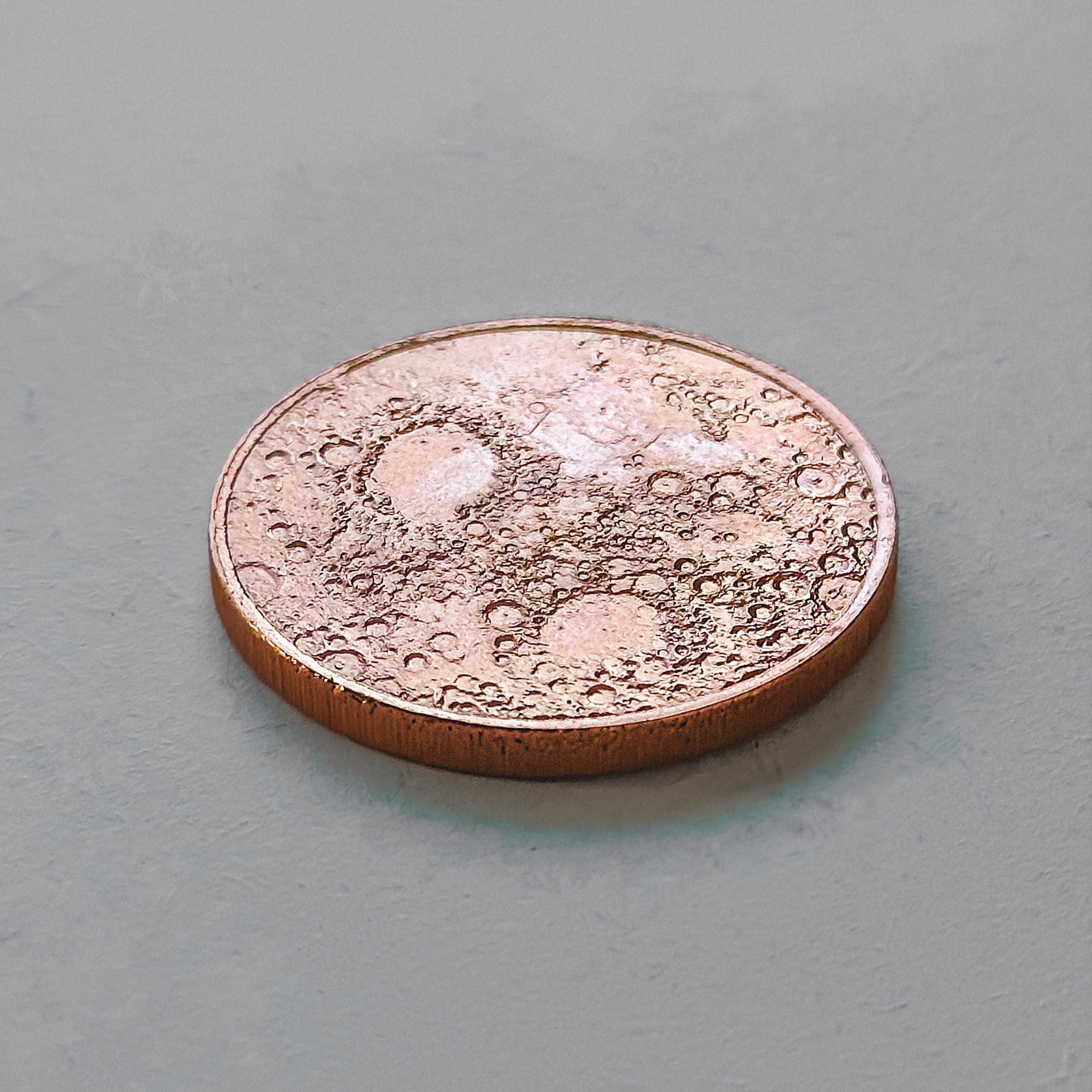 Moeda Face da Lua – 30g Cobre 999