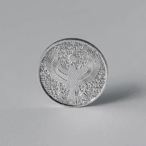 Moeda Hórus 1/2 oz - 15.55g PRATA 999